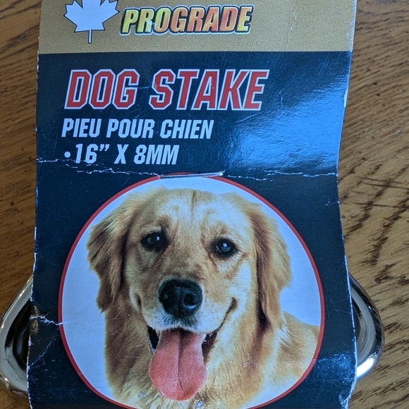 Prograde Heavy Pet Leash Anchor Stake & Tie Out Cable New - Picture 7 of 11